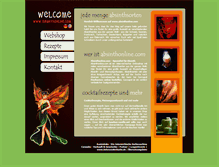 Tablet Screenshot of absinthonline.com
